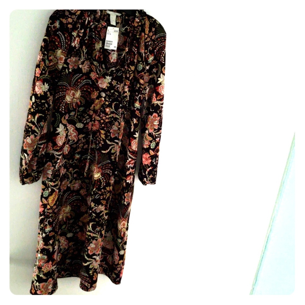 LONG FLORAL H&M DRESS